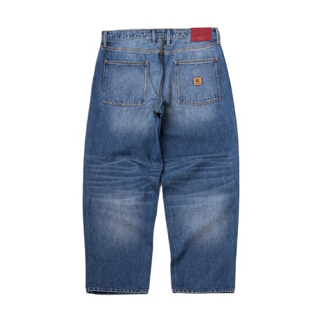 HELLRAZOR BAGGIE DENIM PANTS Fade Indigo