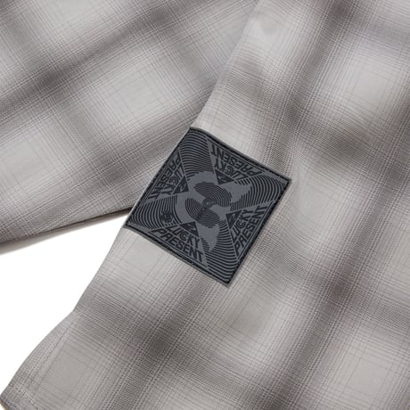 EVISEN WILLIAM CHECK L/S SHIRT Grey