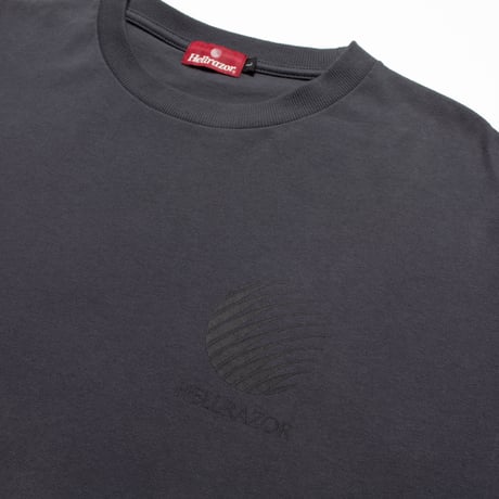 HELLRAZOR (ヘルレイザー) CORE LOGO SHIRT Asphalt Grey