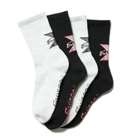EVISEN MIND FUCK SOCKS Grey , Black