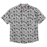 HELLRAZOR SKULL OXFORD SHIRT White