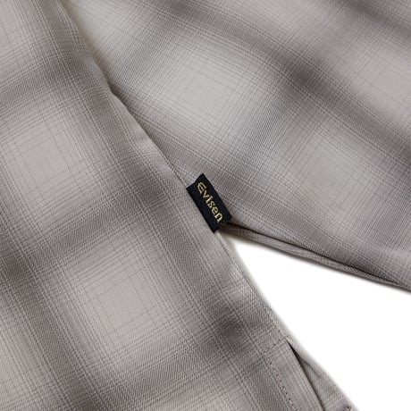 EVISEN WILLIAM CHECK L/S SHIRT Grey