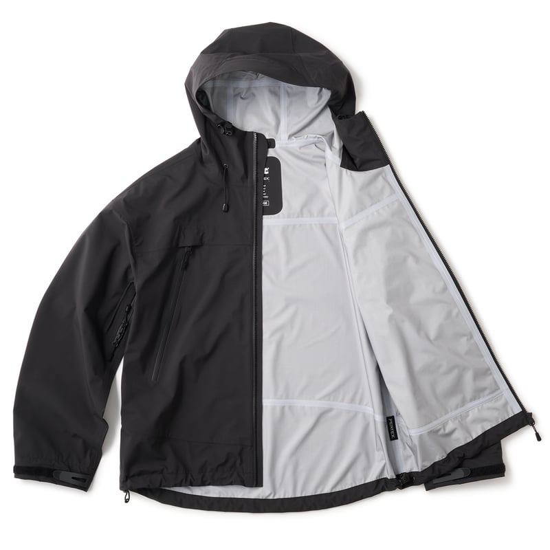 FTC (エフティーシー) PERTEX®︎ 3L SHELL JACKET Black |