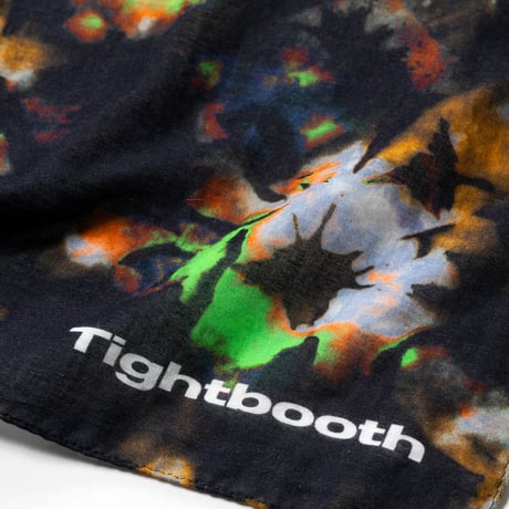 TIGHTBOOTH BLOOM TENUGUI Black / White