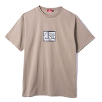 HELLRAZOR NEW WORLD DESIGN SHIRT Dark Beige