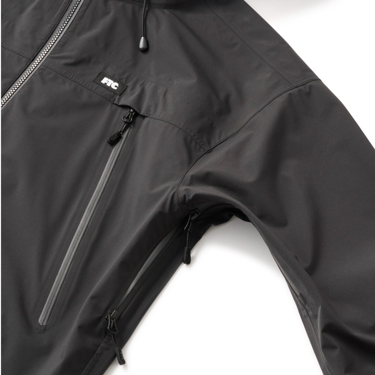 FTC (エフティーシー) PERTEX®︎ 3L SHELL JACKET Black |