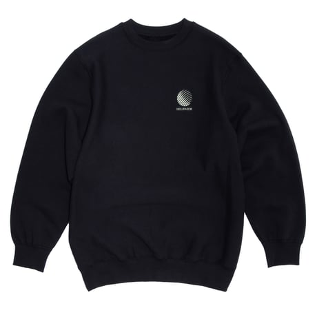 HELLRAZOR LOGO EMB CREWNECK Black