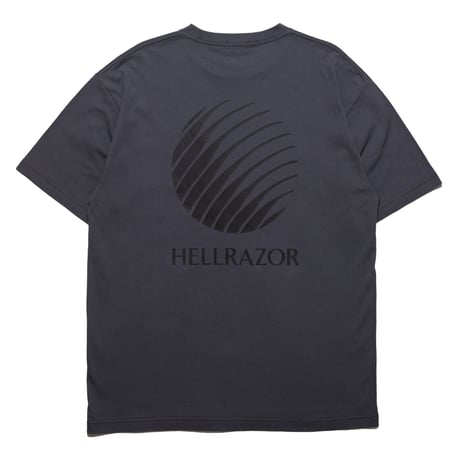 HELLRAZOR (ヘルレイザー) CORE LOGO SHIRT Asphalt Grey