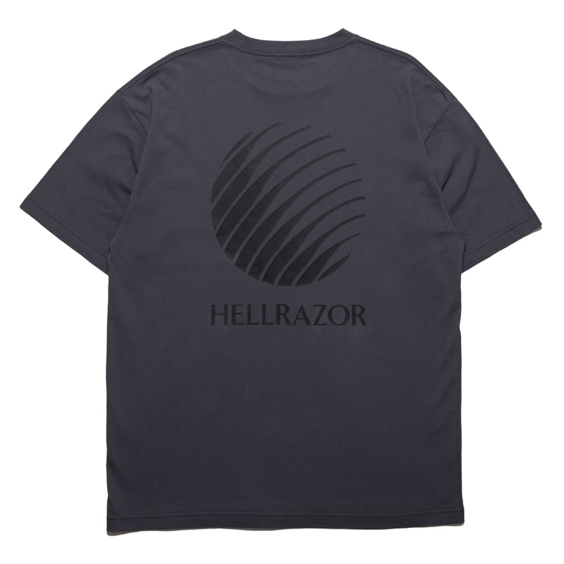 HELLRAZOR (ヘルレイザー) CORE LOGO SHIRT Asphalt Grey