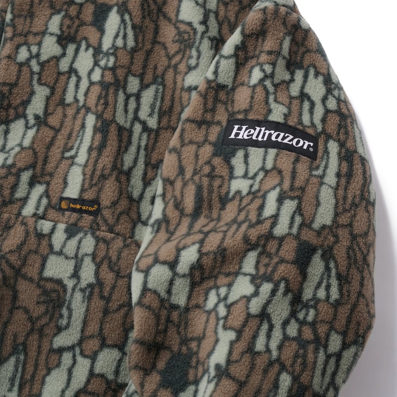 HELLRAZOR (ヘルレイザー) FLEECE NYLON PARKA Trebark |