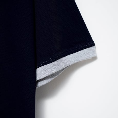 PORTANCE C/MESH RINGER TEE Navy