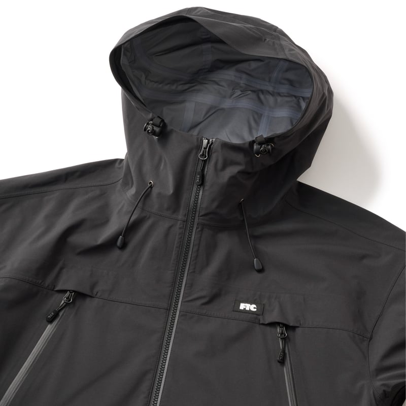 FTC (エフティーシー) PERTEX®︎ 3L SHELL JACKET Black |