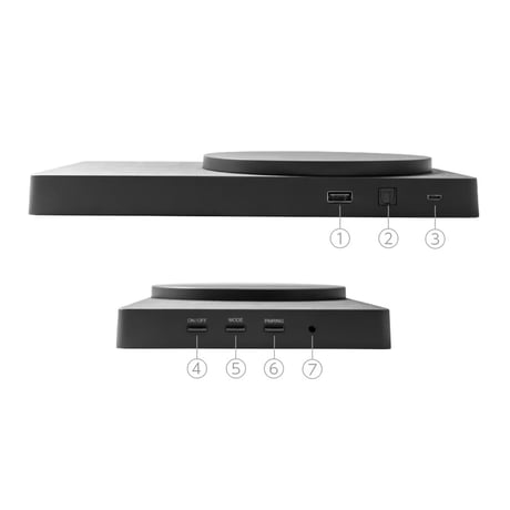 HOLE AND HOLLAND BCPLAY_ Bluetooth ® CD PLAYER Black