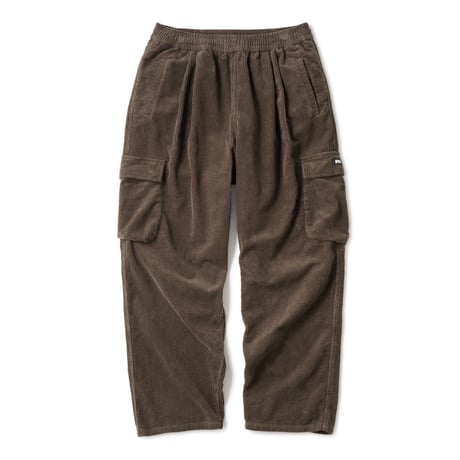 FTC (エフティーシー) CORDUROY CARGO PANT Chacoal