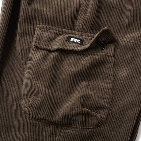 FTC (エフティーシー) CORDUROY CARGO PANT Chacoal