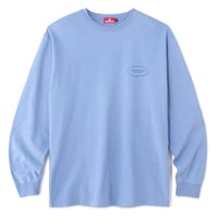 HELLRAZOR (ヘルレイザー) WARDEN LOGO L/S SHIRT Slate Blue