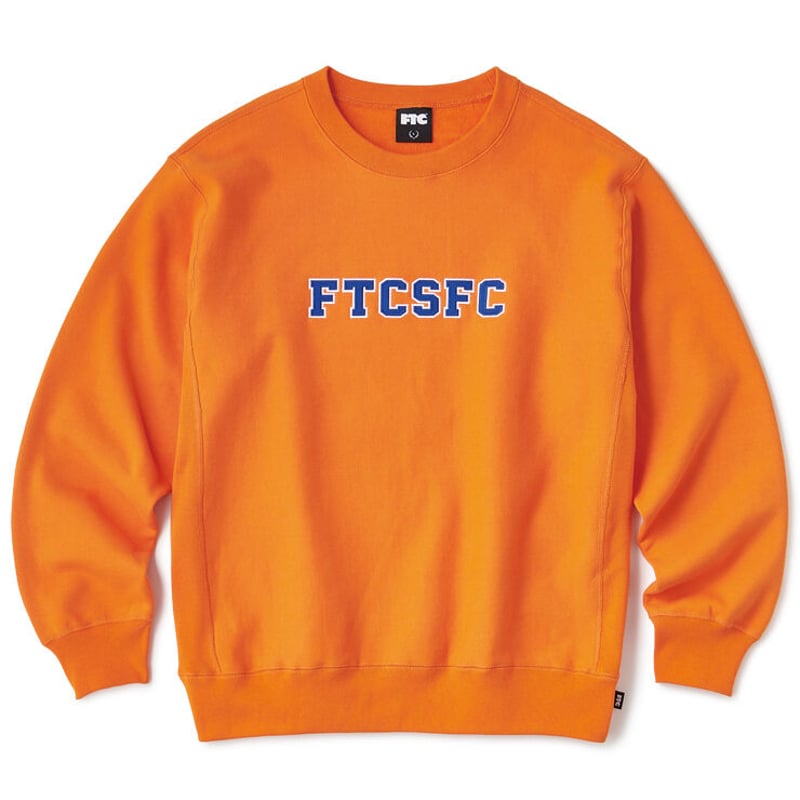 FTC FTCSFC LOGO CREW NECK Orange | SPOONS NIIGA...