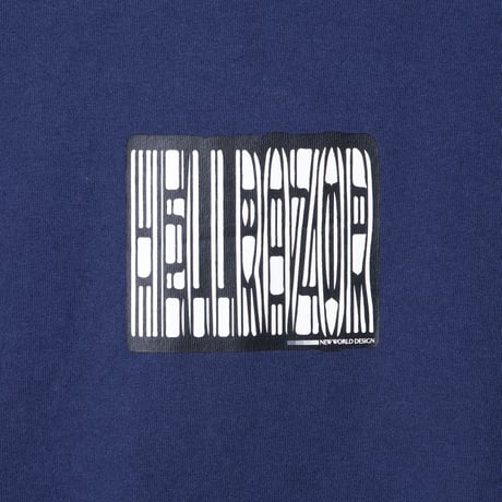 HELLRAZOR NEW WORLD DESIGN SHIRT Navy Blue