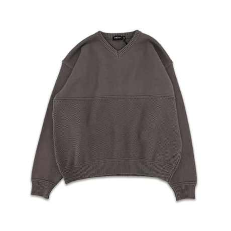 PORTANCE COTTON KANOKO V-KNIT Mocha