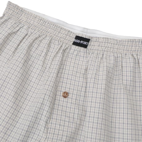 PASS~PORT BOXER SHORT Brown / Blue