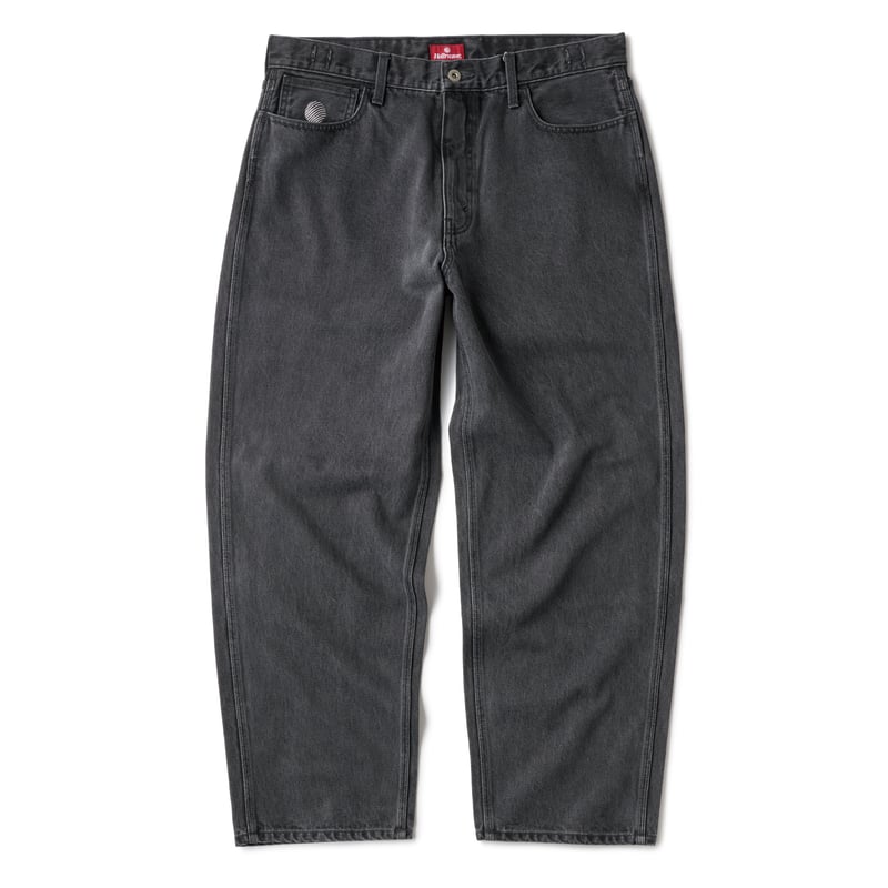 HELLRAZOR 新品パンツ HELLRAZOR (ヘルレイザー) BAGGIE DENIM PANTS Wash Blac