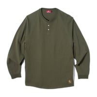 HELLRAZOR HENRY RAGLAN LS SHIRT Army Green