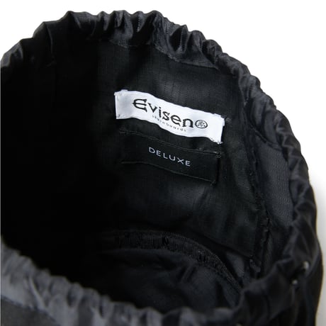 DELUXE x EVISEN PERSONAL EFFECTS BAG Black