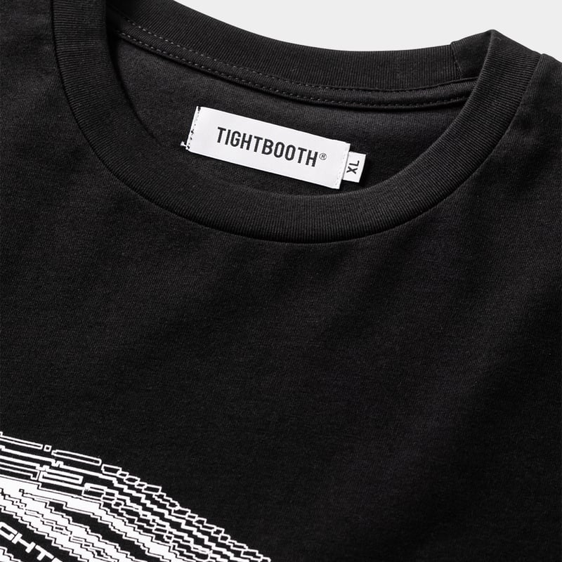 TIGHTBOOTH ブラック スウェット L STRAIGHT UP L/S T-SHIRT - TIGHTBOOTH® タイトブース