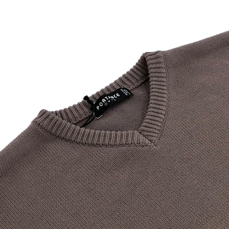 PORTANCE COTTON KANOKO V-KNIT Mocha