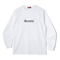HELLRAZOR BREAKING GLASS LS SHIRT White