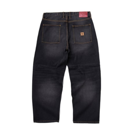 HELLRAZOR BAGGIE DENIM PANTS Fade Black