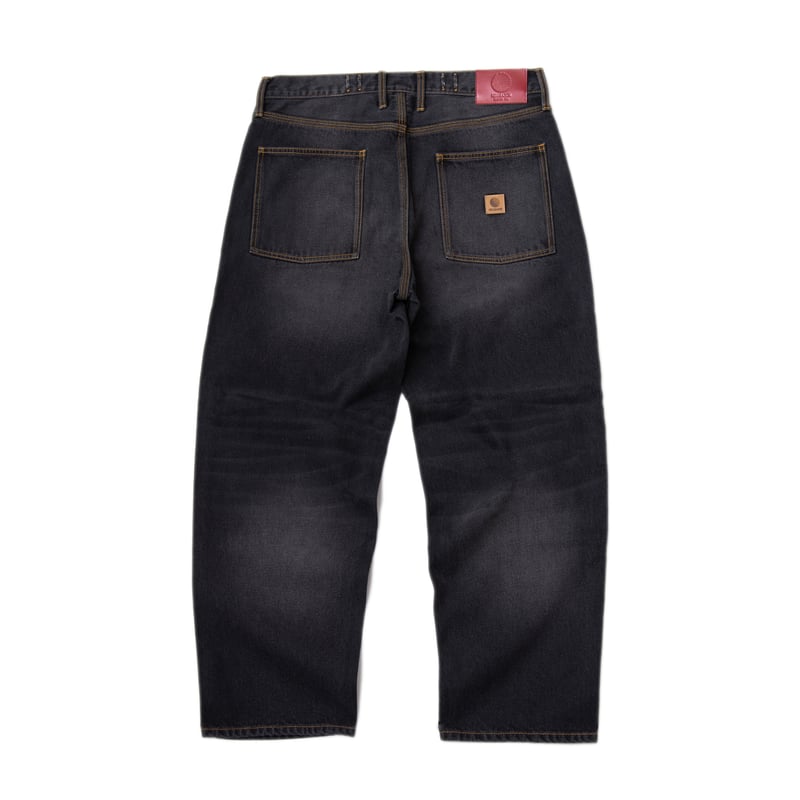 パンツ HELLRAZOR BAGGIE DENIM PANTS Fade Black HELLRAZOR BAGGIE DENIM PANTS Fade Black | SPOON