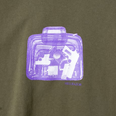 HELLRAZOR X-RAY SHIRT Army Green