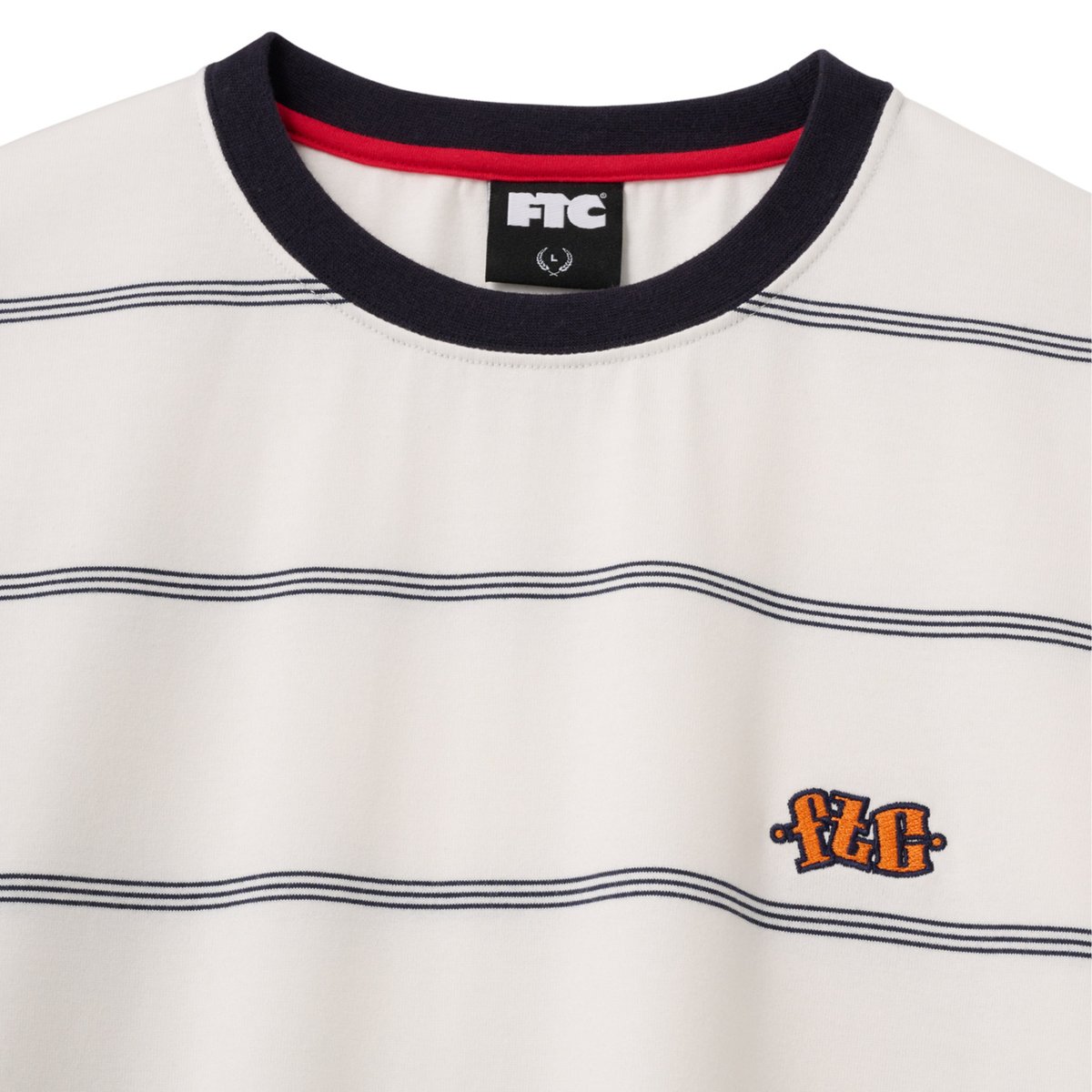 FTC (エフティーシー) STRIPE L/S TOP White | SPOONS NII