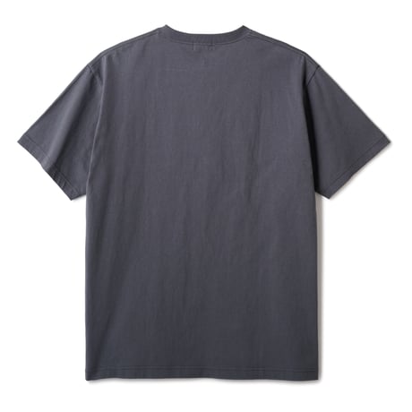 HELLRAZOR (ヘルレイザー) BLOCK LOGO SHIRT Asphalt Grey