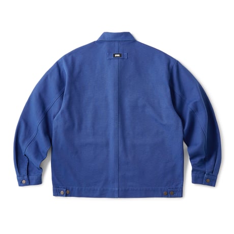 FTC WASHED CANVAS WORK JACKET Blue