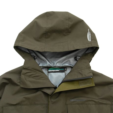 LIDAIRPEAKS ALL WEATHER JACKET Charcoal