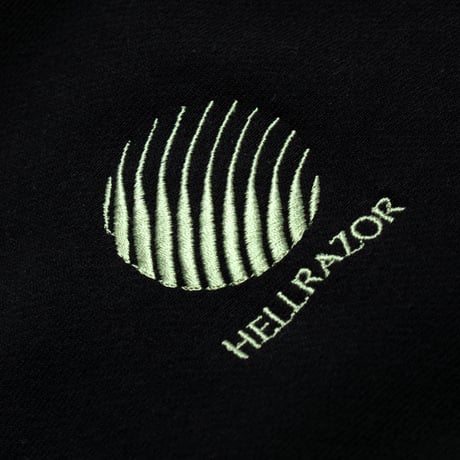HELLRAZOR LOGO EMB CREWNECK Black