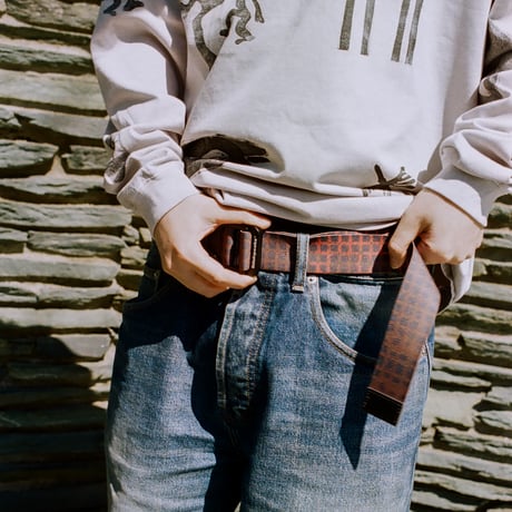 LIDAIRPEAKS NITE CAMO BELT Acid Orange