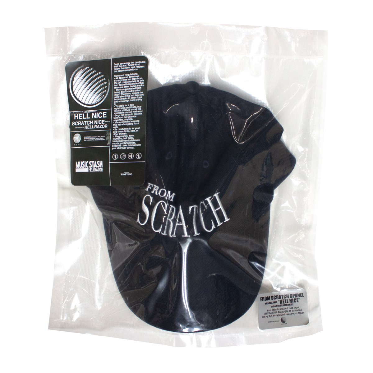 hellrazor DJスクラッチナイス オフィシャルキャップ hellrazor DJスクラッチナイス オフィシャルキャップ - メルカリ