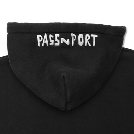 PASS~PORT SCISSORCRAFT ZIP HOOD Black