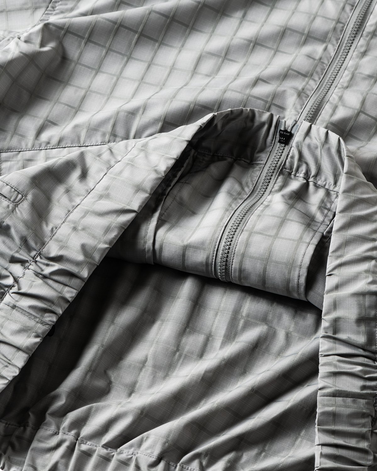 TIGHTBOOTH (タイトブース) PLAID LIGHT SWING TOP Grey