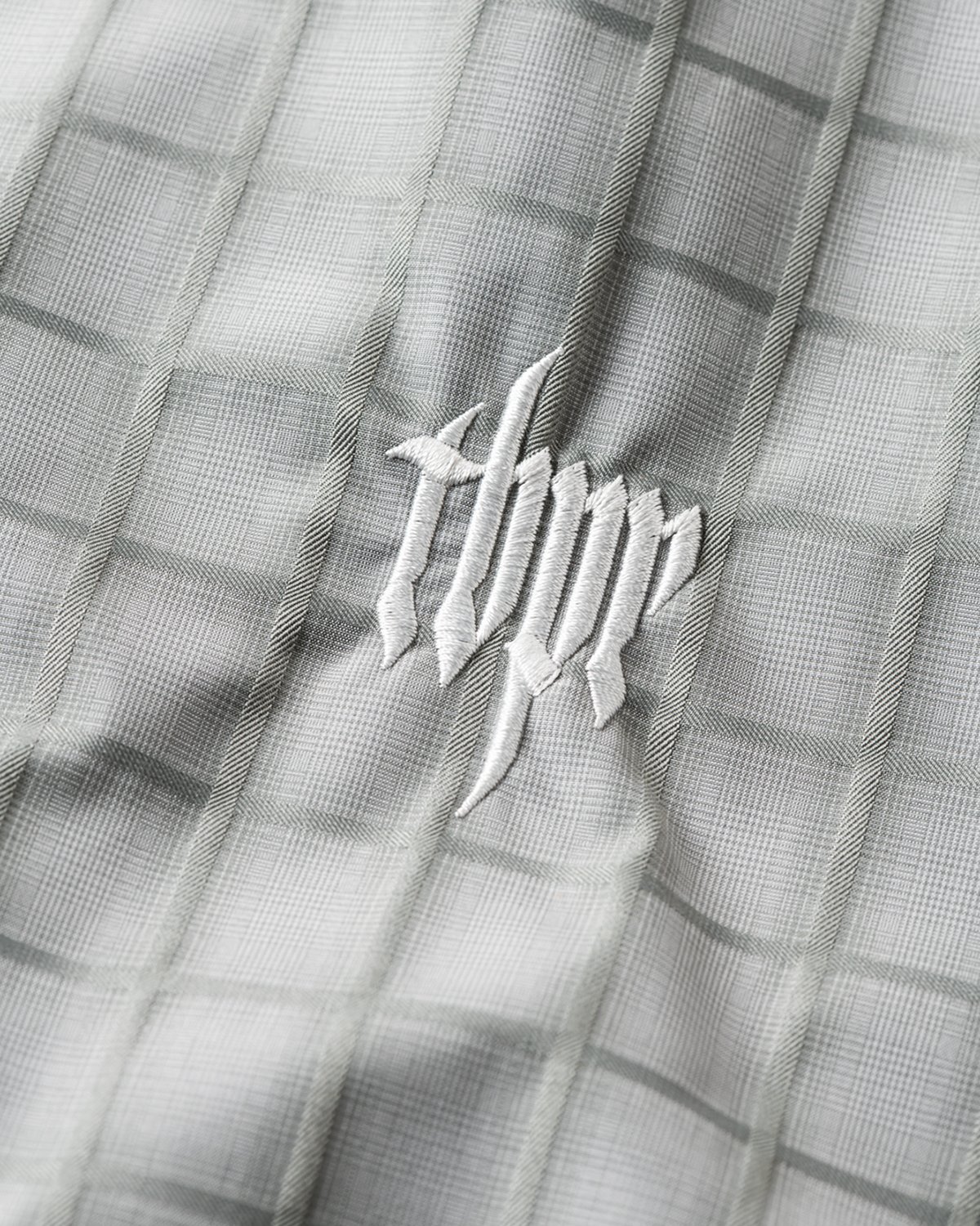 TIGHTBOOTH (タイトブース) PLAID LIGHT SWING TOP Grey