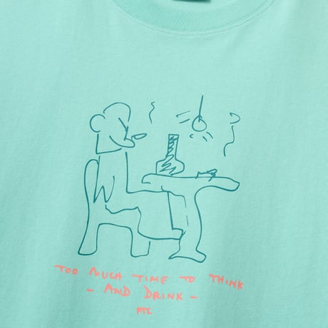 FTC DRINK AND THINK TEE Celadon