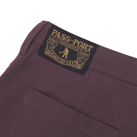 PASS~PORT LEAGUES CLUB SHORT Plum
