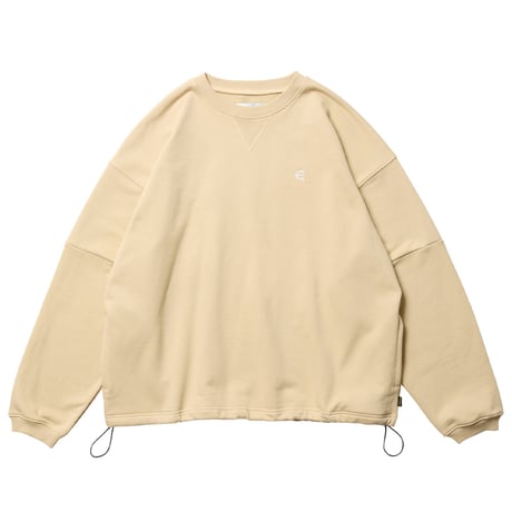 EVISEN SPRING CREWNECK SWEAT Beige