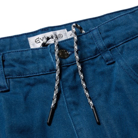 EVISEN (エビセン) SUSHI DENIM SHORTS Light Black