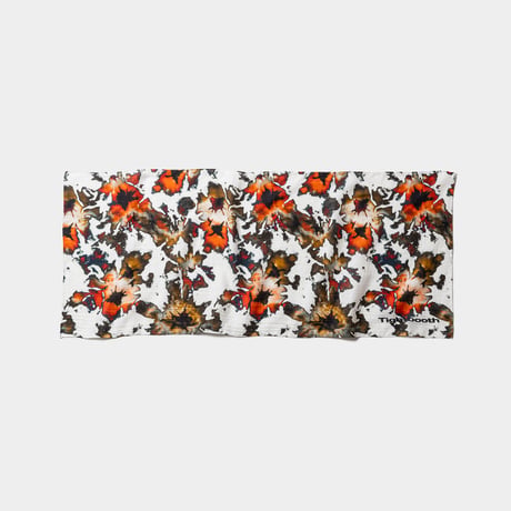 TIGHTBOOTH BLOOM TENUGUI Black / White