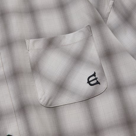 EVISEN WILLIAM CHECK L/S SHIRT Grey