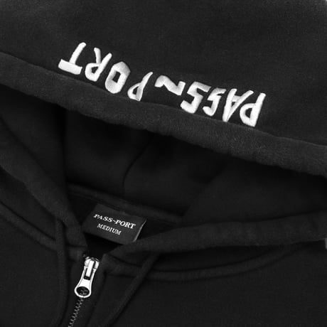 PASS~PORT SCISSORCRAFT ZIP HOOD Black